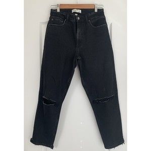 Abercrombie & Fitch High Rise Mom Jean Curve Love